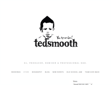 Tablet Screenshot of djtedsmooth.com